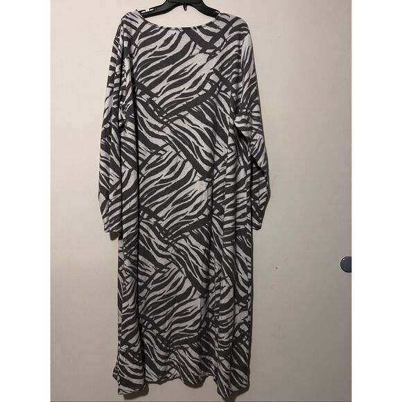 Modx Zebra Print Dress 3X - Picture 1 of 7